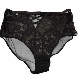 Adore Me Black Lace Panties
